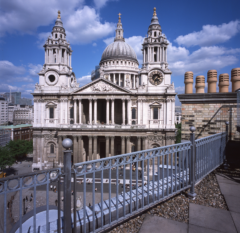 West Front St Pauls Cathedral Sampson Lloyd Photography